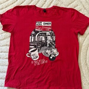 Four Aces Diner West Lebanon NH T-Shirt – XL – Vintage New Hampshire RARE
